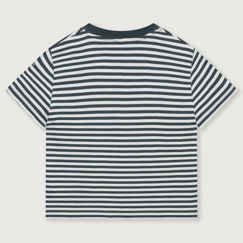 Tee Oversized Blue Grey Off White