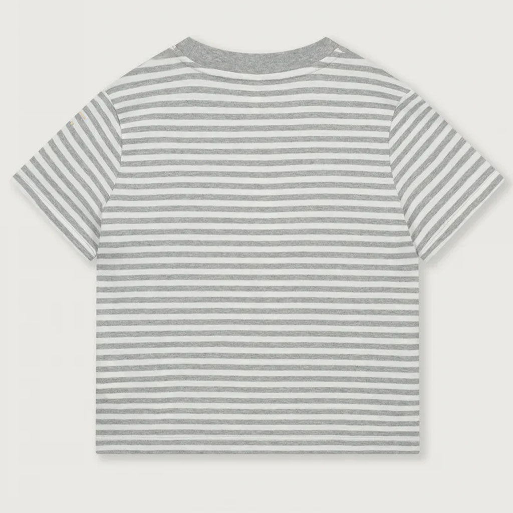 Tee Oversized Grey Melange Off White