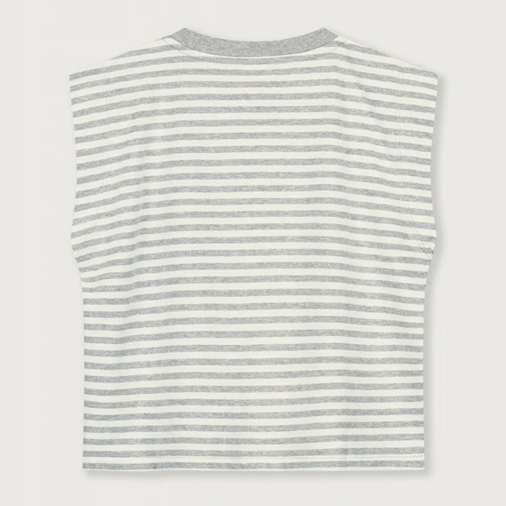 Tee Muscle Grey Melange Off White