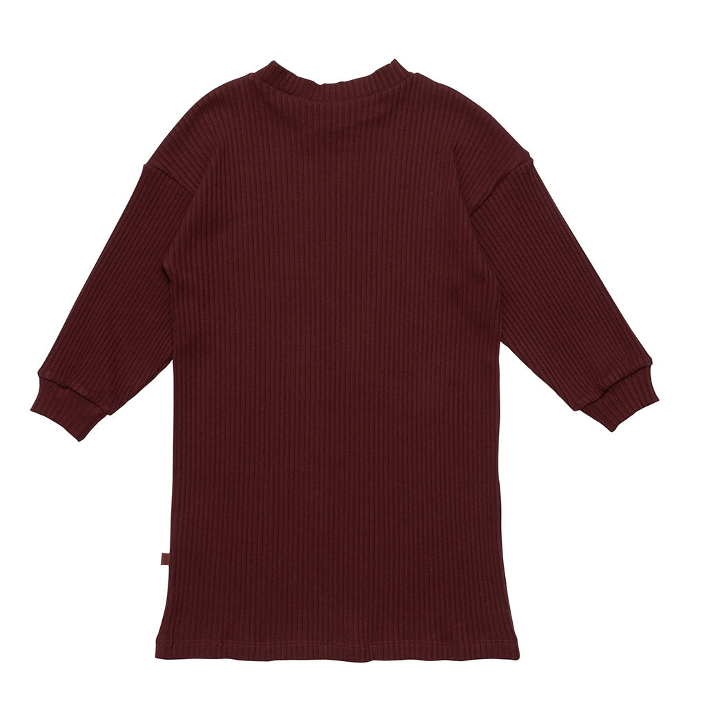 Dress Daily Marron Rib