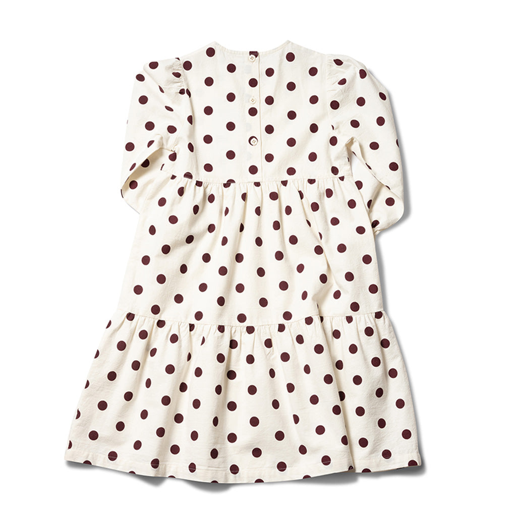 Dress Forever Burgundy Ecru