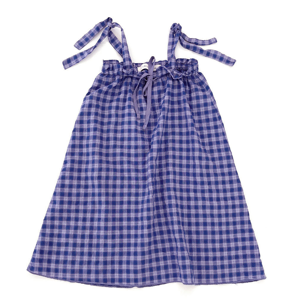 Dress Skirt Lila Check