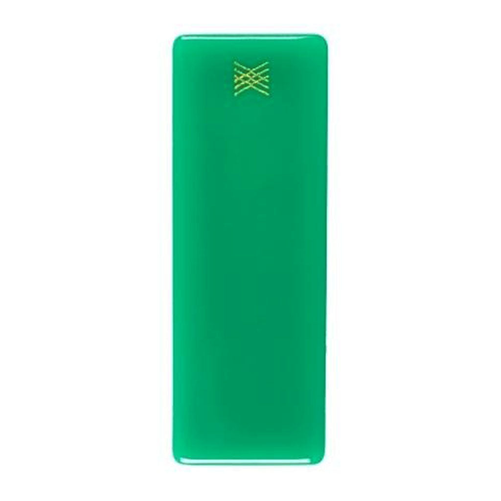 Hair Clip Squared Bottle Green