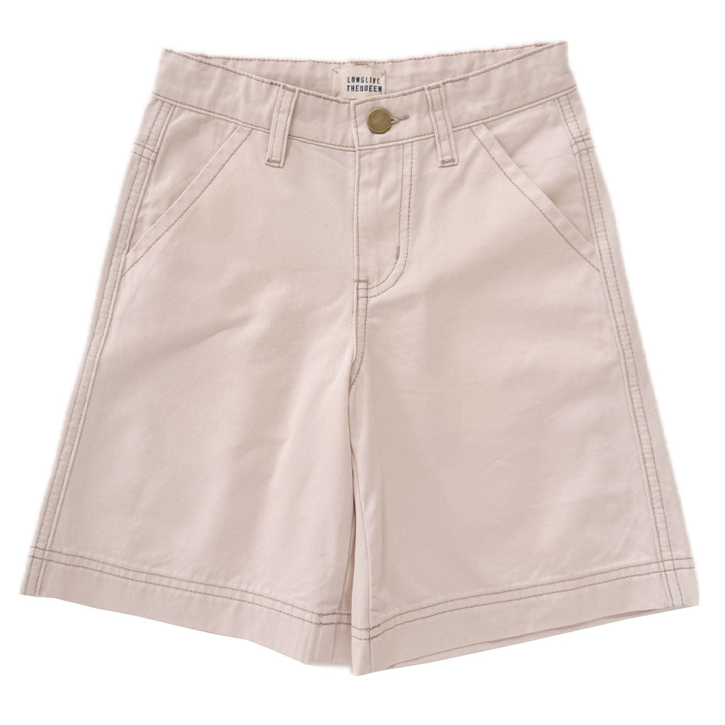 Bermuda Canvas Off White Denim