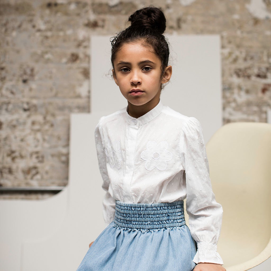 Blouse Puff Sleeve White