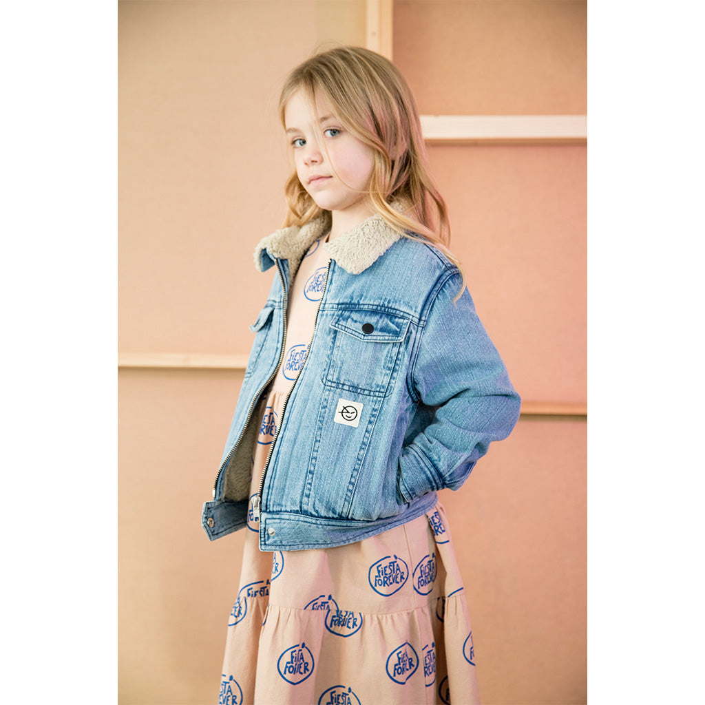 Dress Forever Otomi Blue Buff