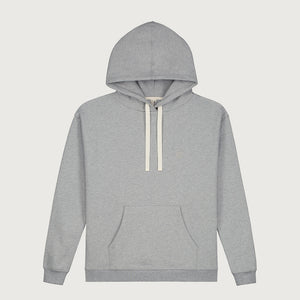 Hoodie Grey Melange Adult