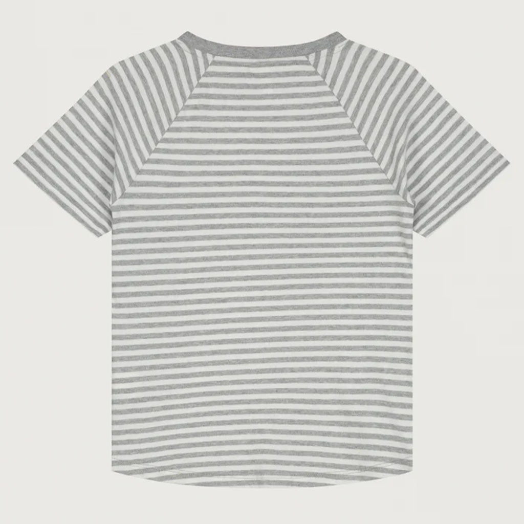 Tee Crewneck Grey Melange Off White