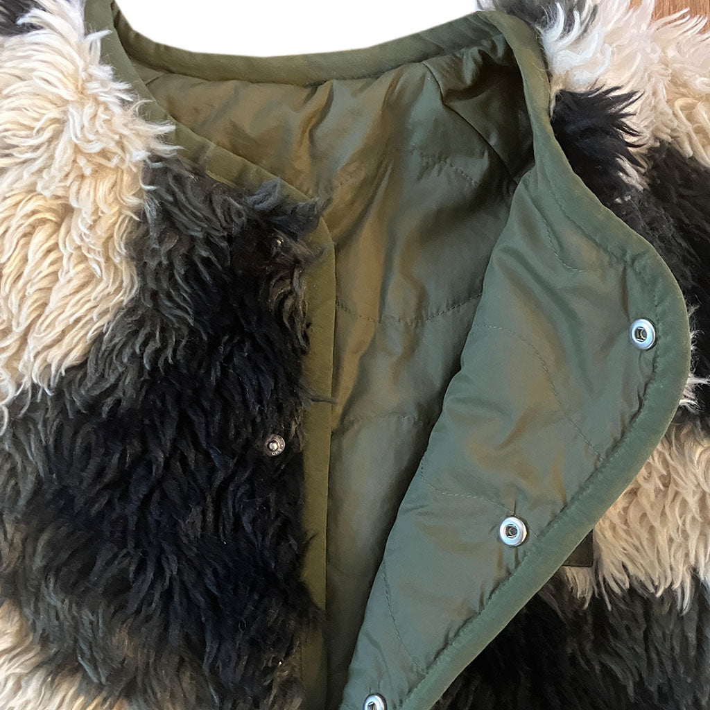 Jacket Long Line Utility Reversible