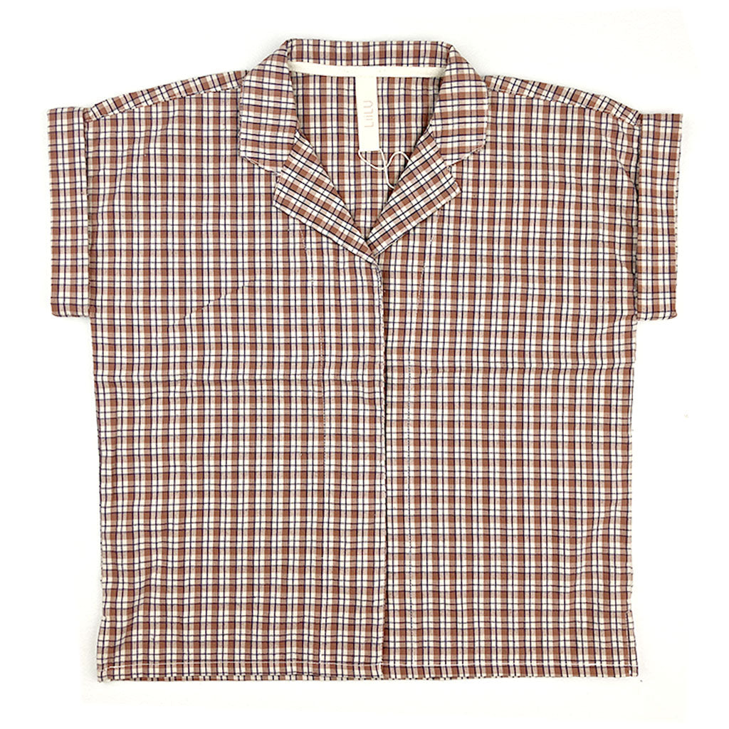 Shirt Mateo Brown Check