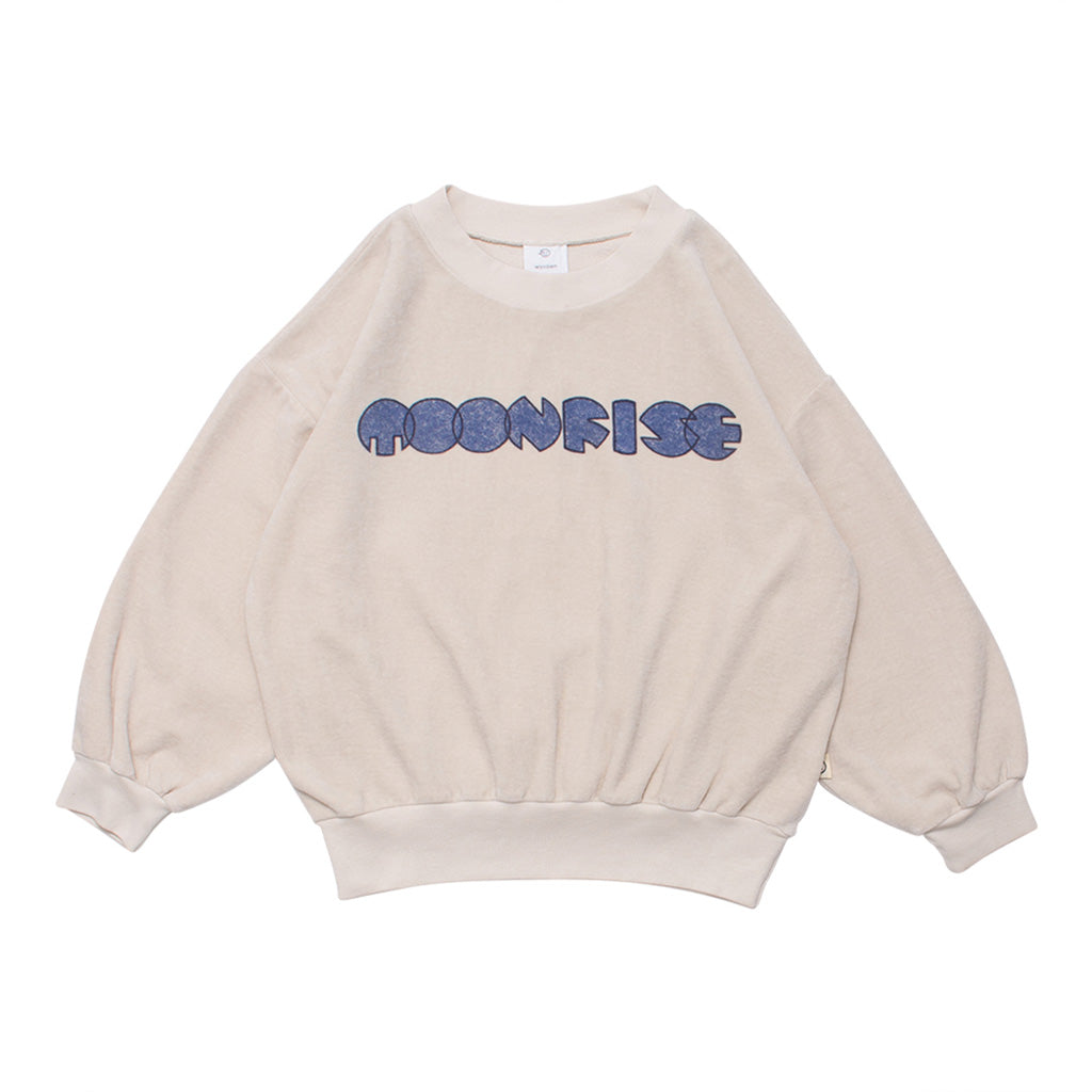 Sweater Velour Pale Pebble
