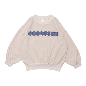 Sweater Velour Pale Pebble