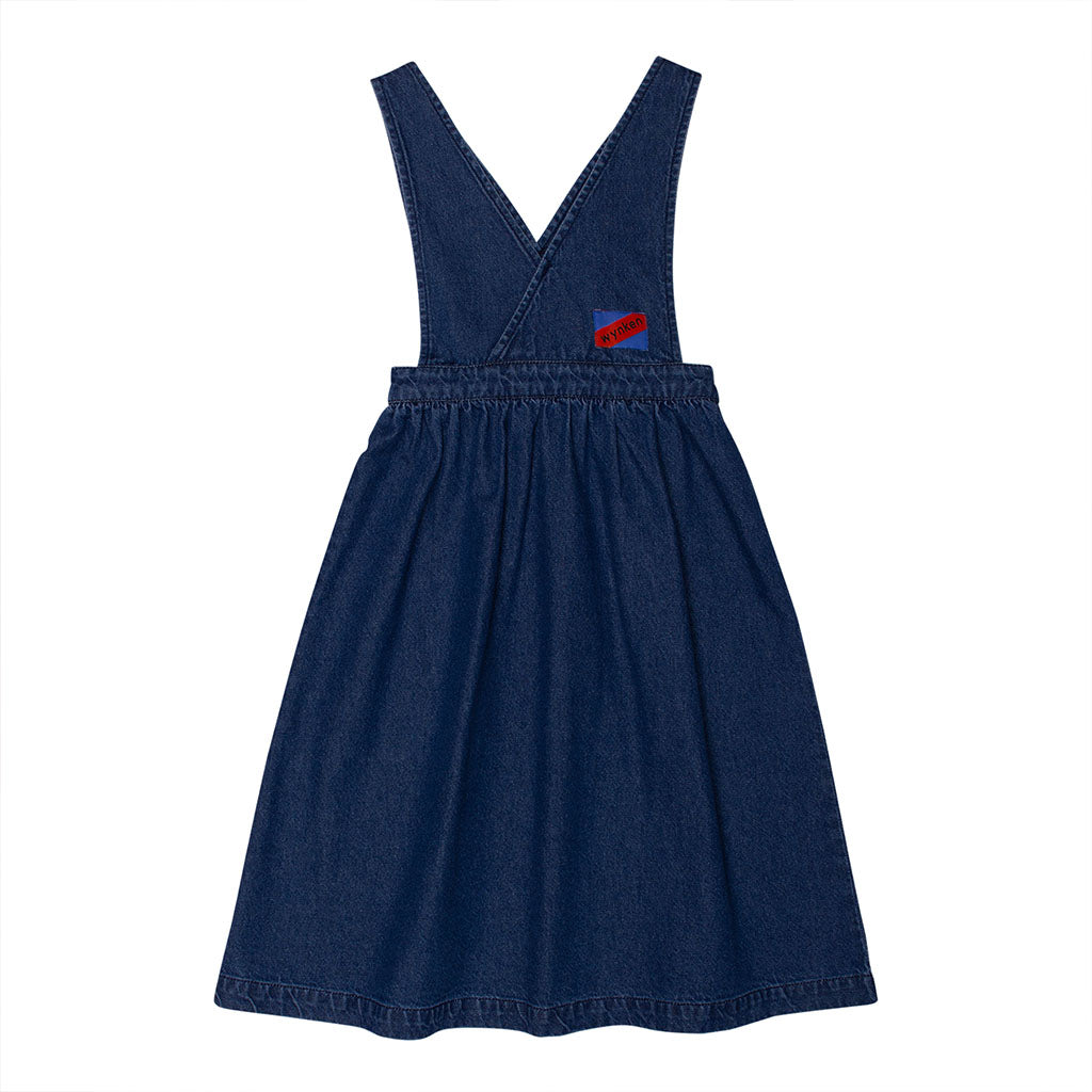 Dress Pinafore Chio Mid Denim Blue
