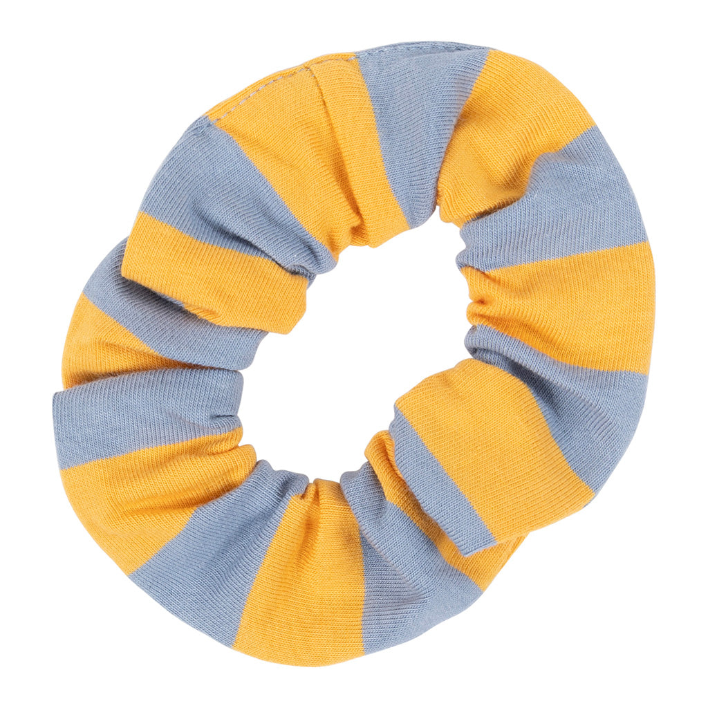 Scrunchie Greyish Blue Stripe