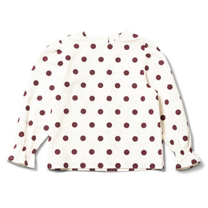 Top Forever Burgundy Ecru