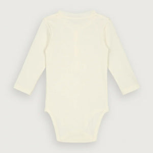Body Longsleeve Henley Cream