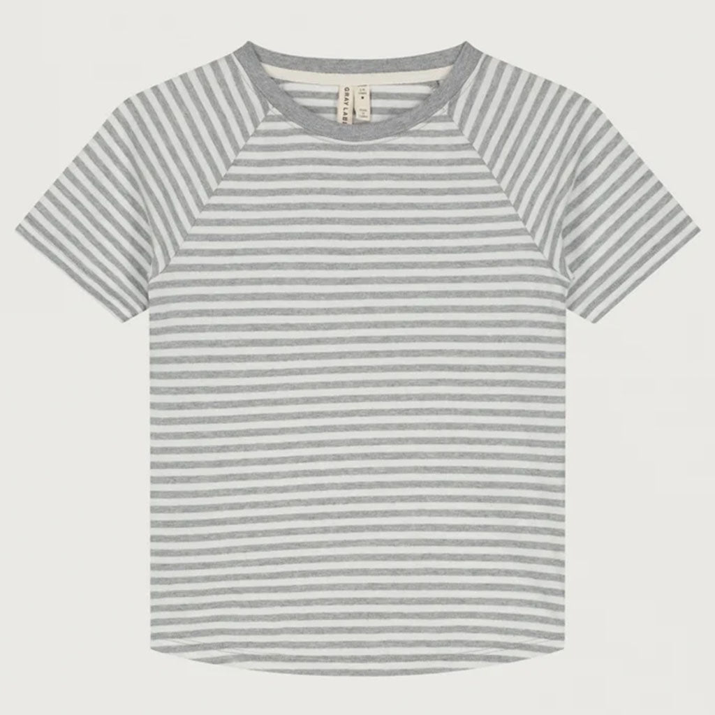 Tee Crewneck Grey Melange Off White