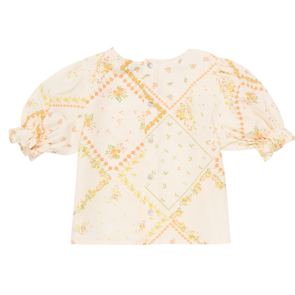 Blouse Idara Flower Patchwork