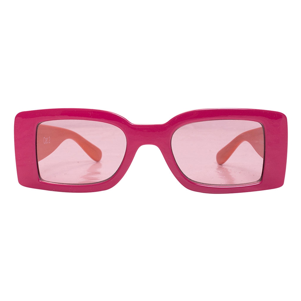 Pop Colour UV Sunglasses Magenta Naranja