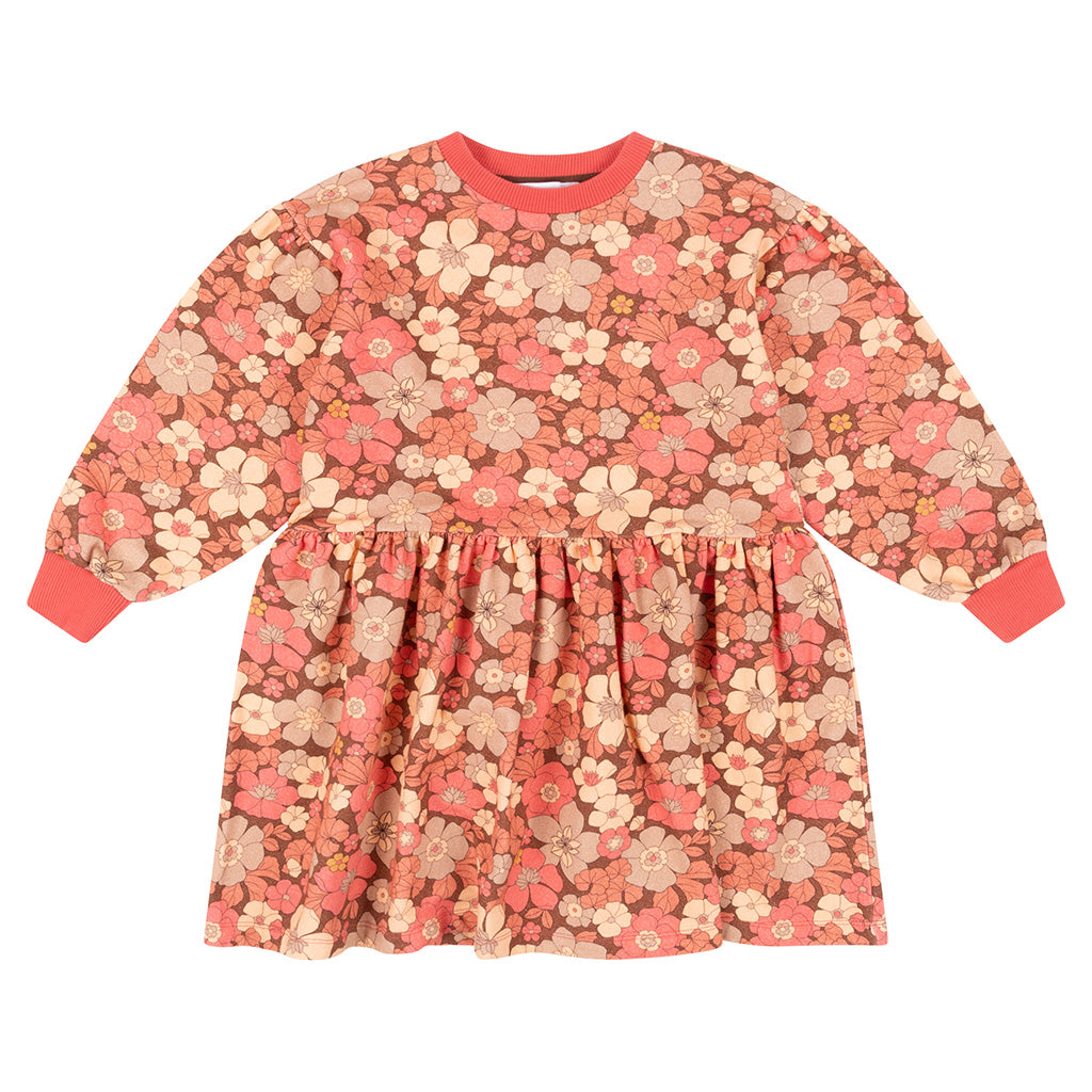 Dress Flowerpower Peach