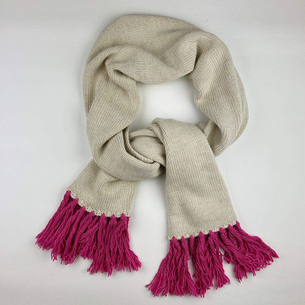 Scarf XL Andy Sand Fucsia