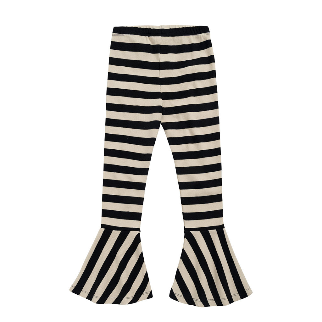 Leggings Flared Striped Phantom