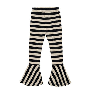 Leggings Flared Striped Phantom