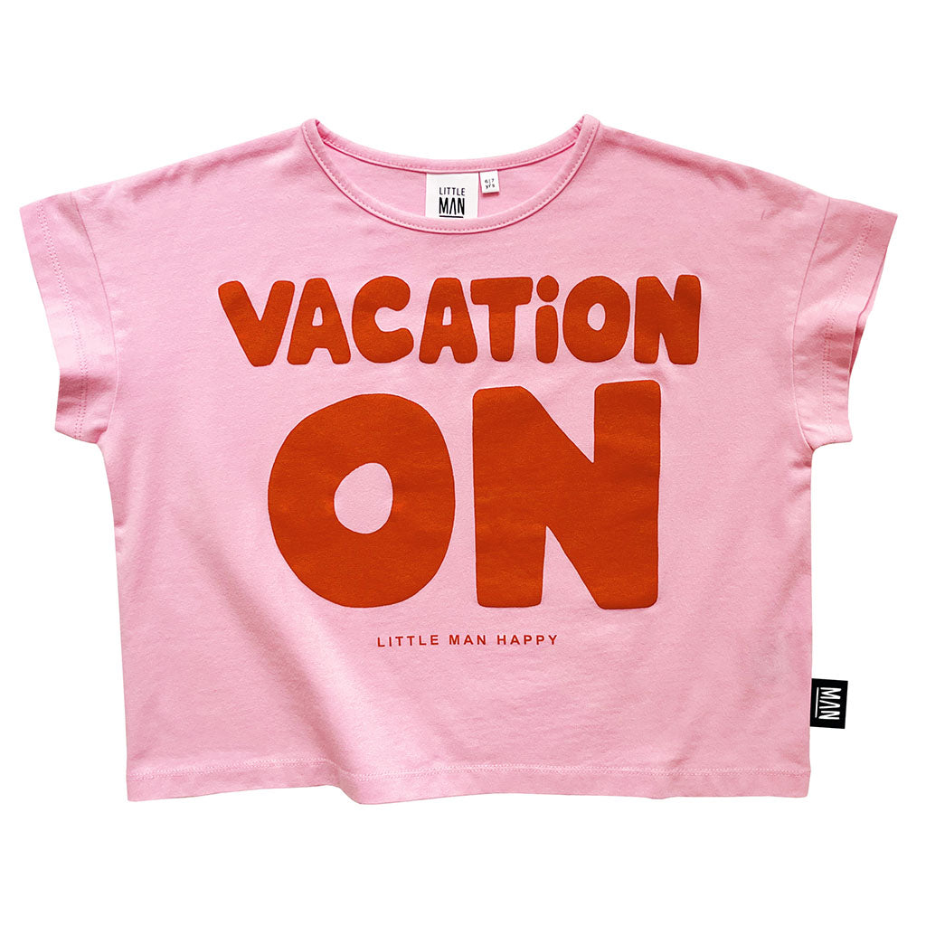 T-shirt Cropped Vacation On