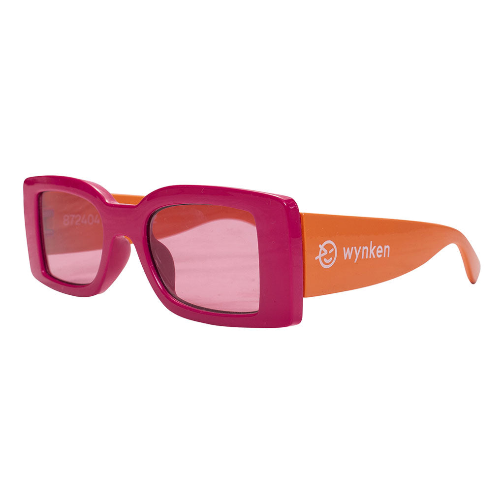 Pop Colour UV Sunglasses Magenta Naranja