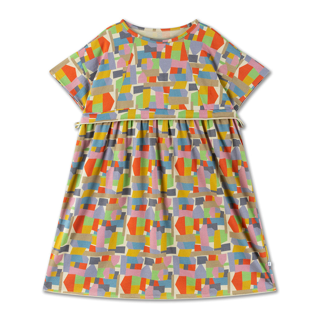 Dress Of Clouds Graphic Color Block