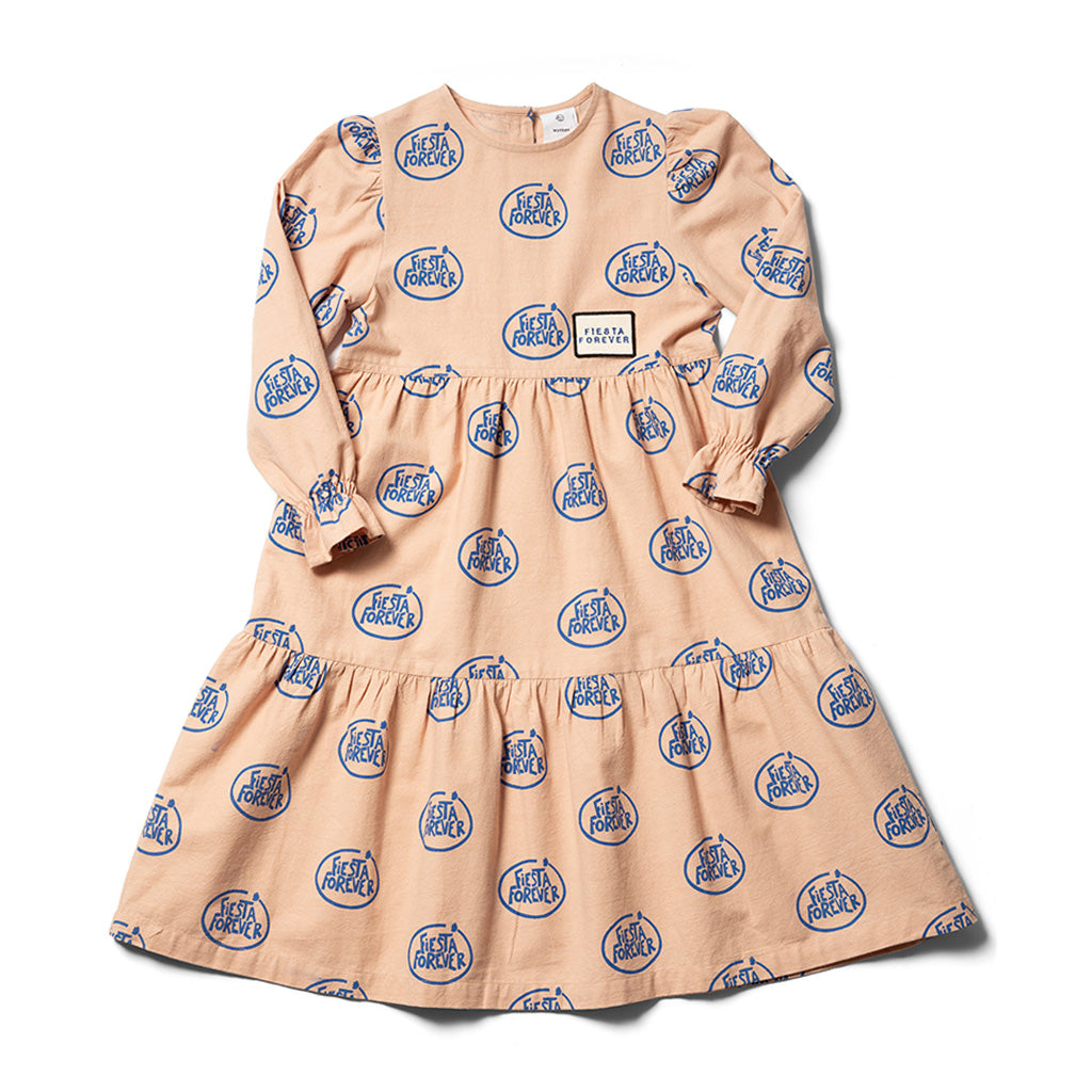 Dress Forever Otomi Blue Buff