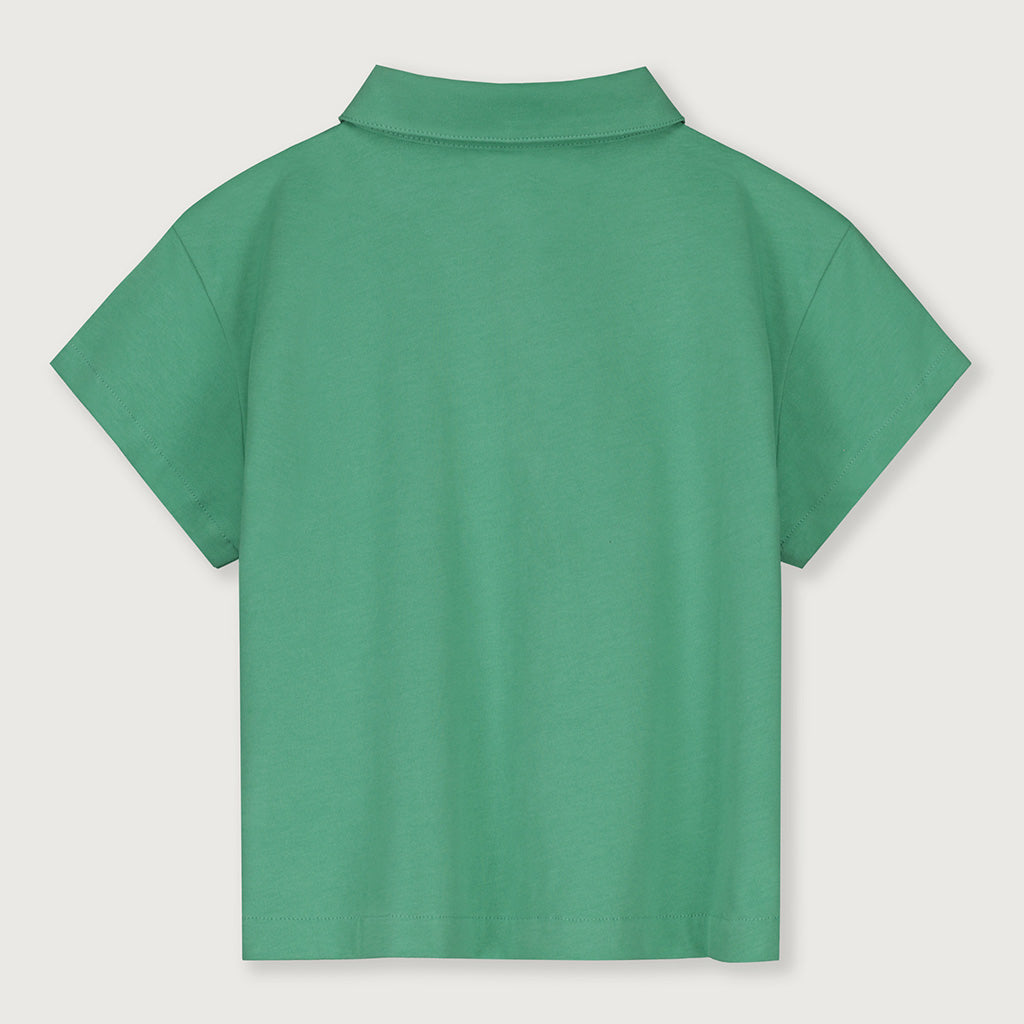 Blouse Top Bright Green