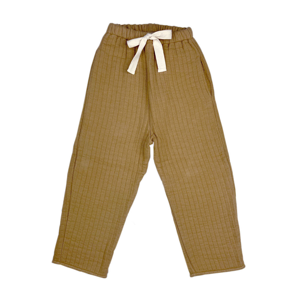 Pants Quilted Camel
