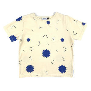 Tee Loose Blue Ecru