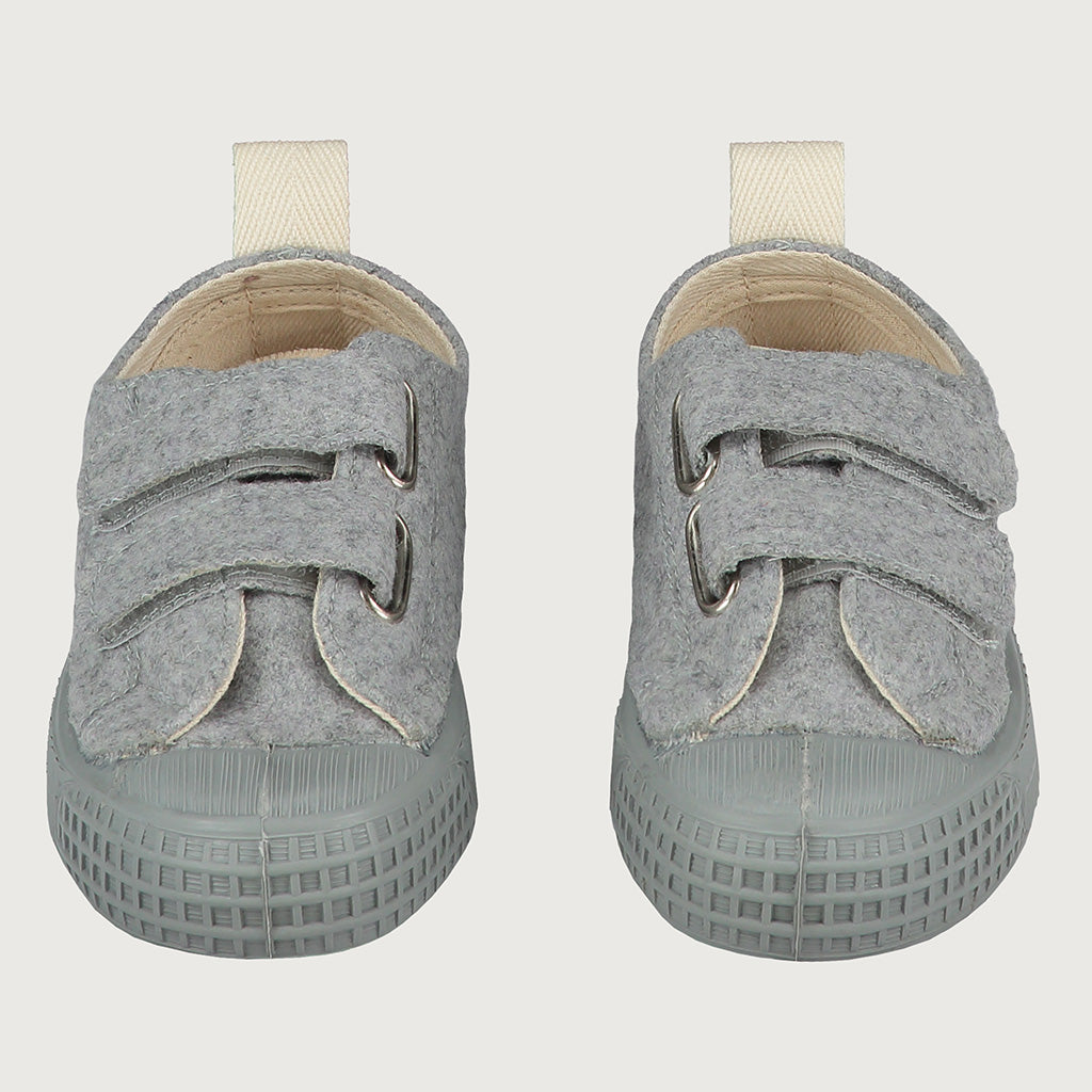 Shoes GL x Novesta Fleece Low Top Grey Melange