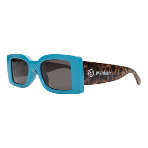 Sunglasses Pop Colour UV Turquoise Tortoise Shell
