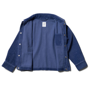 Jacket Hancock Dark Otomi Blue Jumbo Cord