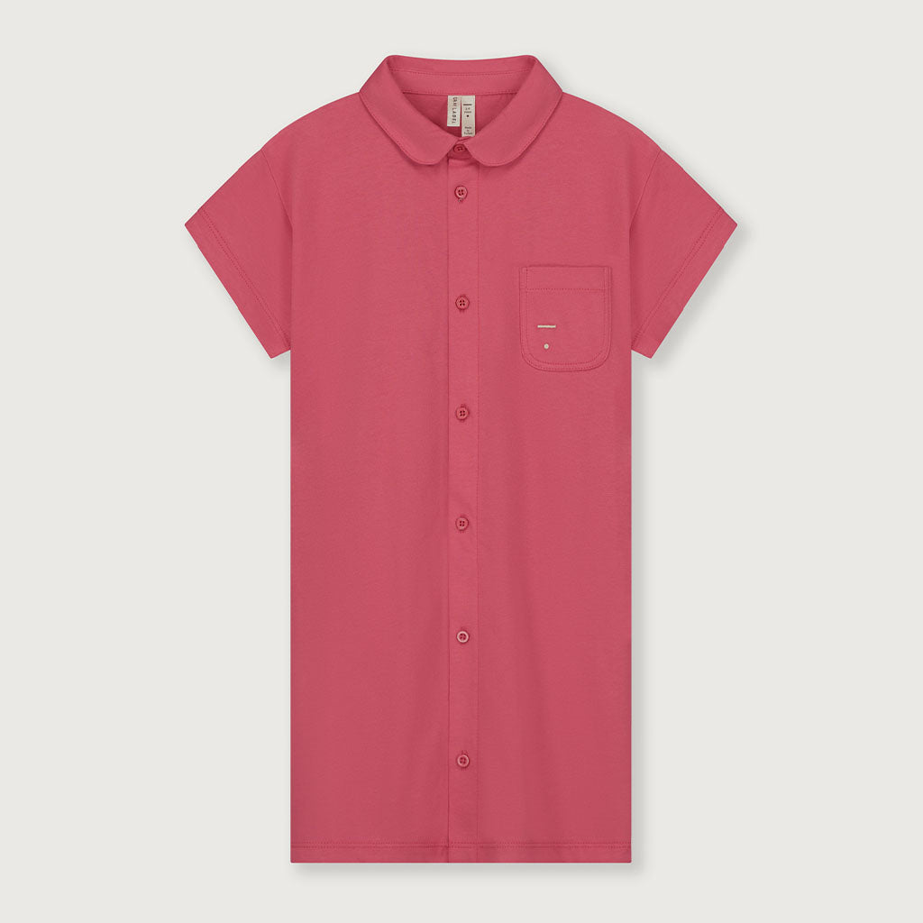 Dress Long Shirt Cherry