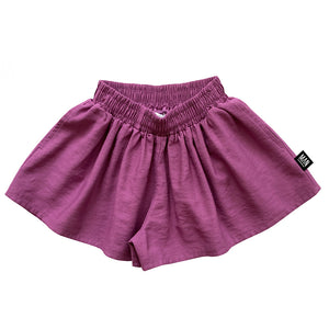 Shorts Wide Leg Violet