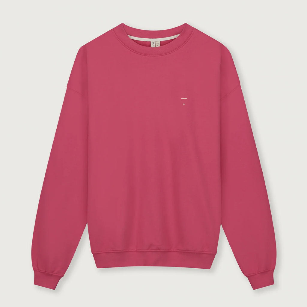 Sweater Dropped Shoulder Cherry Adult