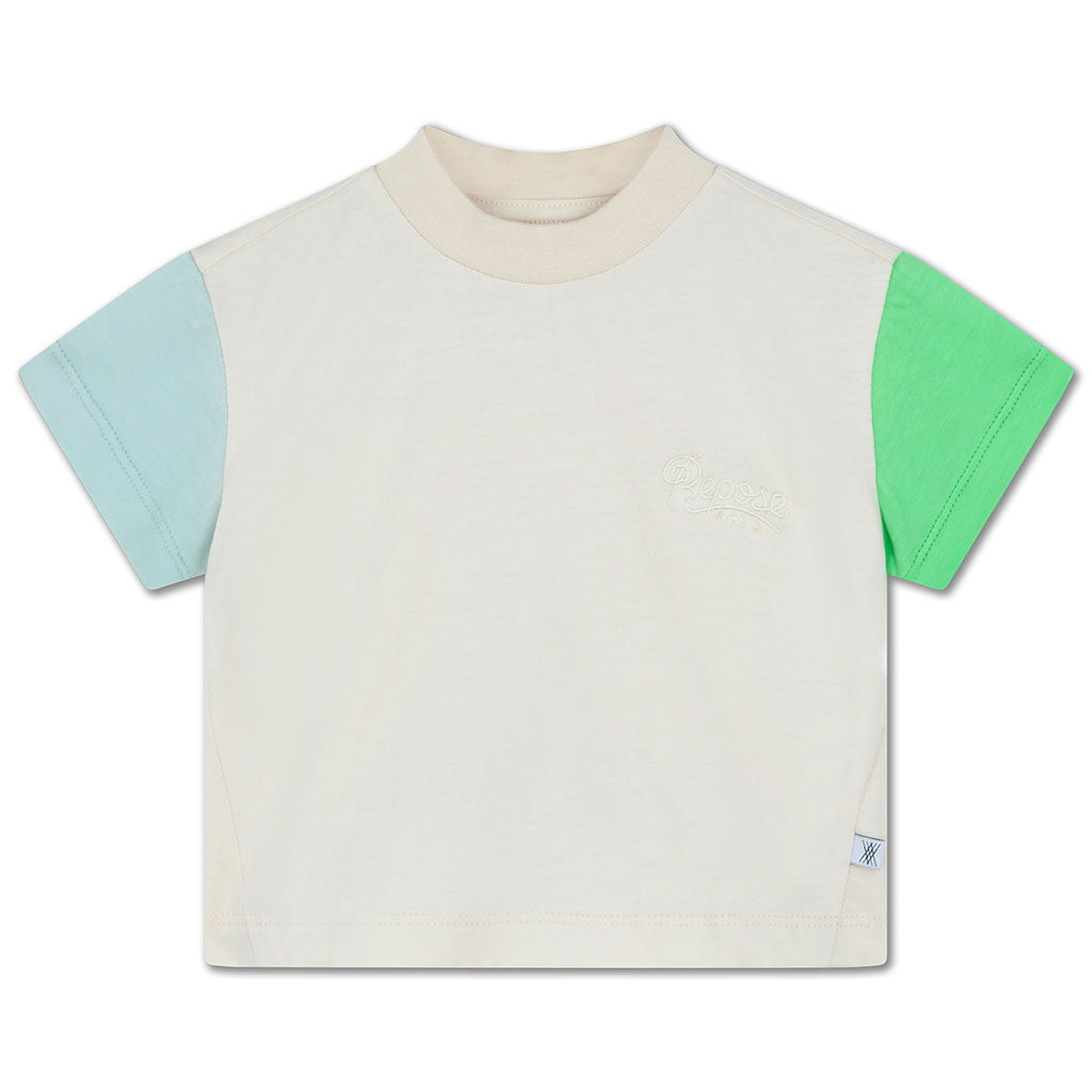 Tee Boxy Baby Colour Block
