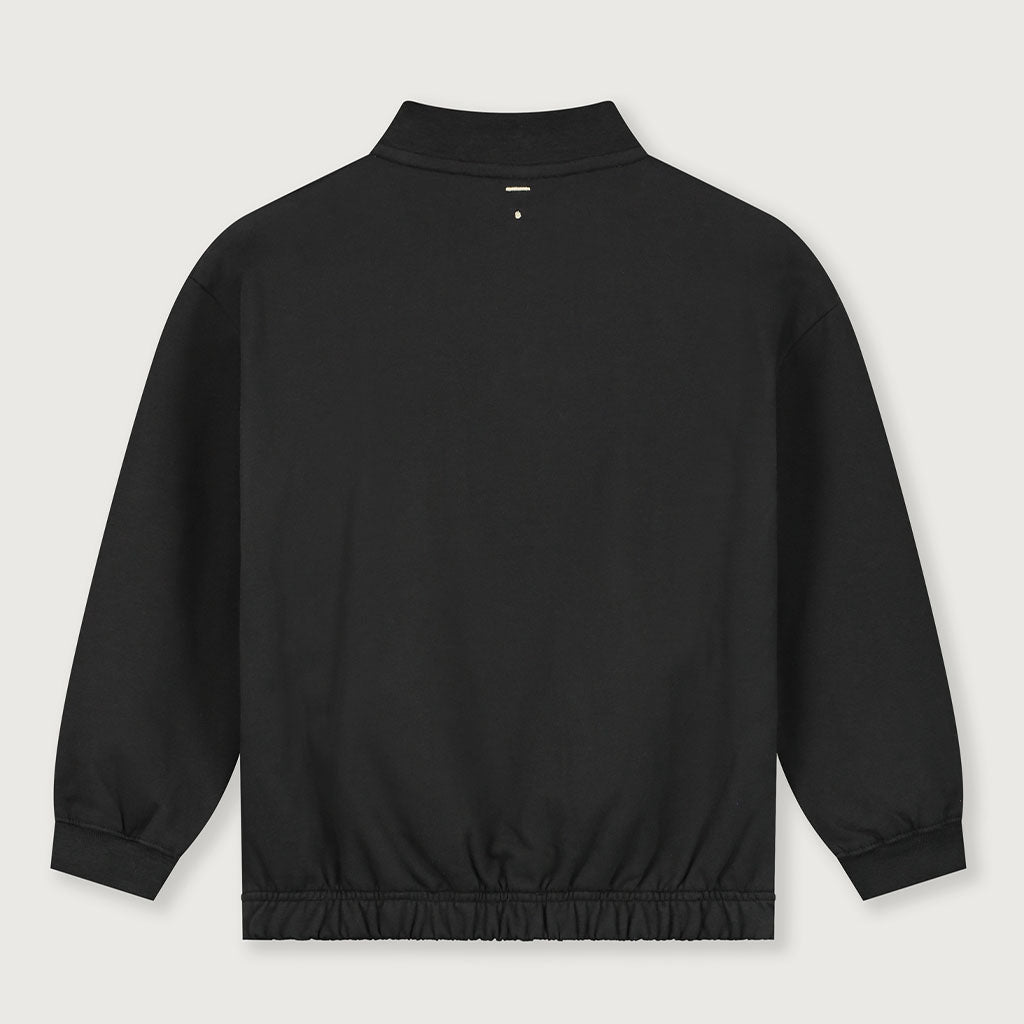 Jumper Half-zip Nearly Black