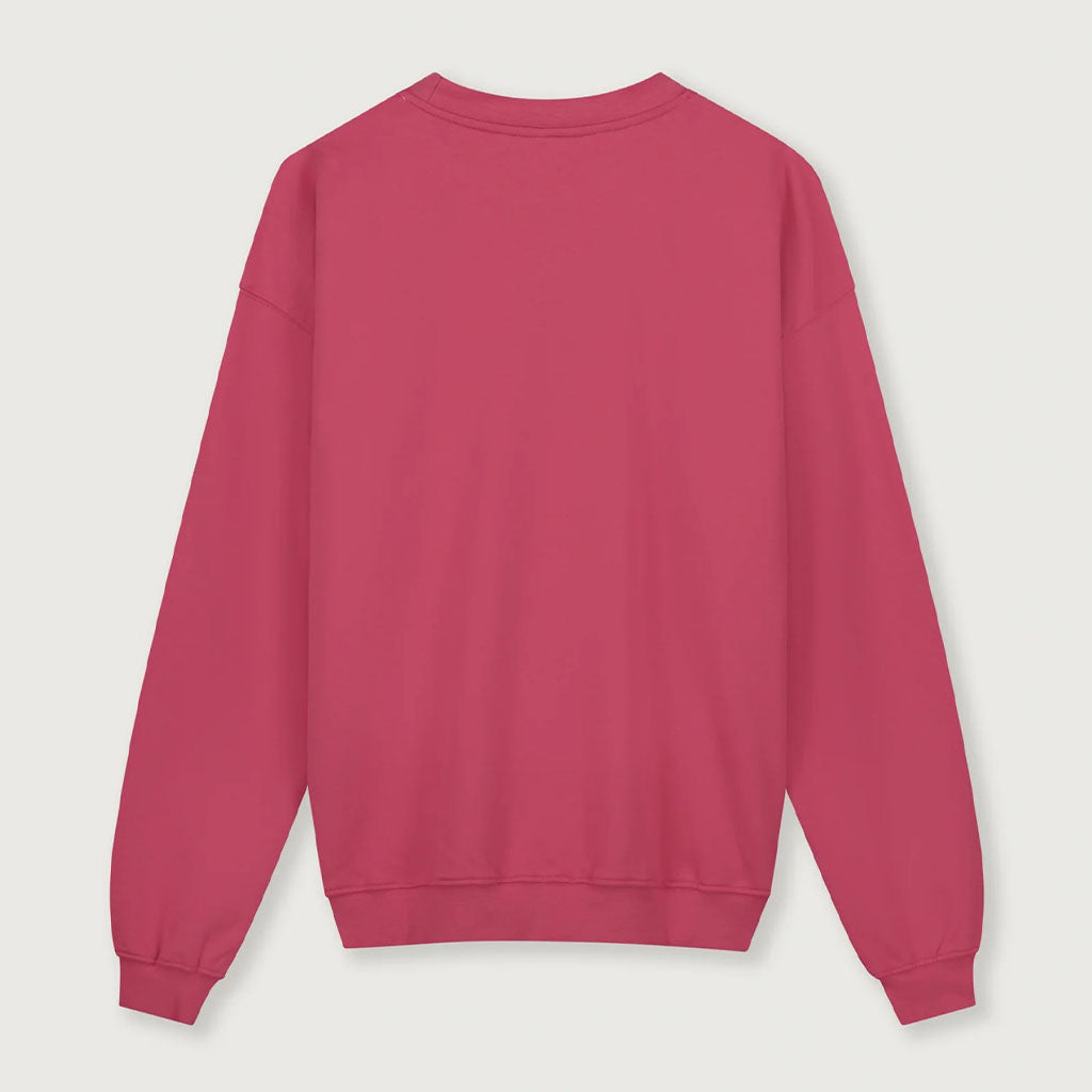 Sweater Dropped Shoulder Cherry Adult