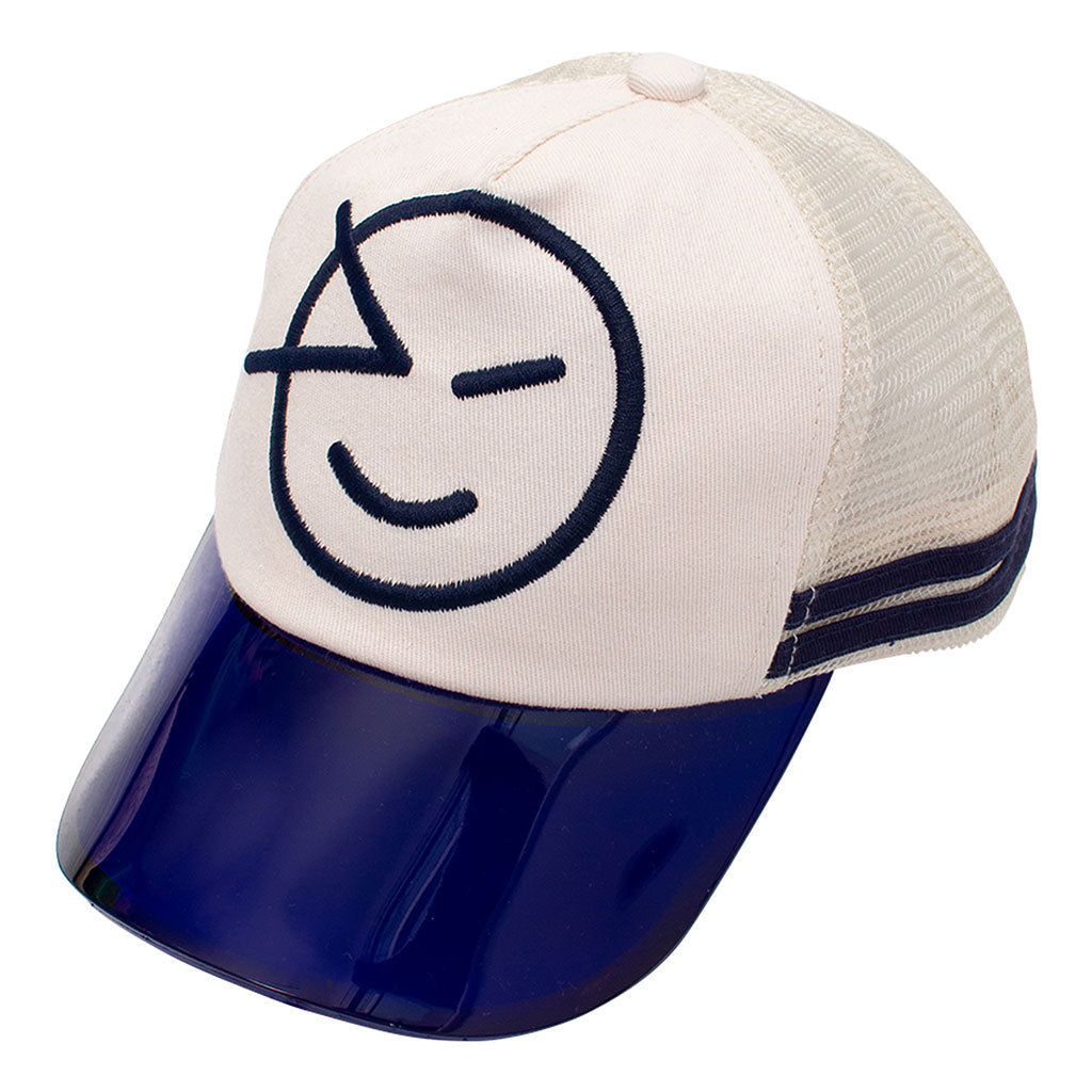 Cap Ecru Blue Visor