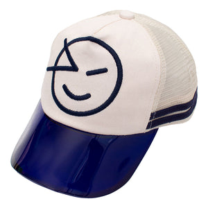 Cap Ecru Blue Visor