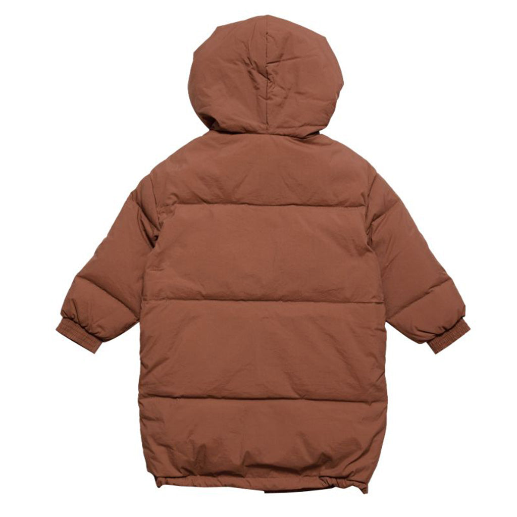 Coat Puffa Up Long Dull Pink