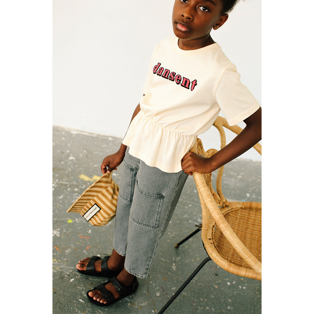 Tee Frill Dansent Desert Pink