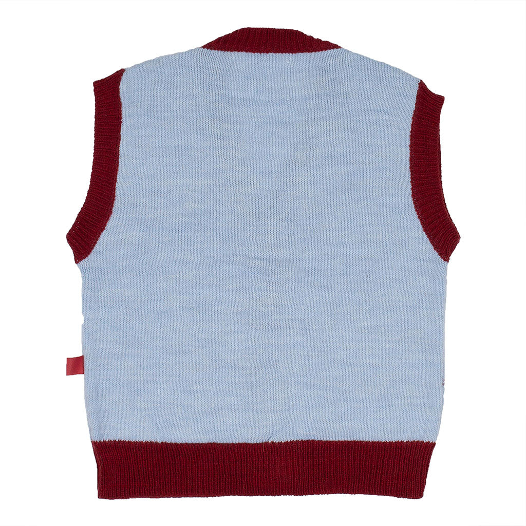 Waistcoat Sky College Red