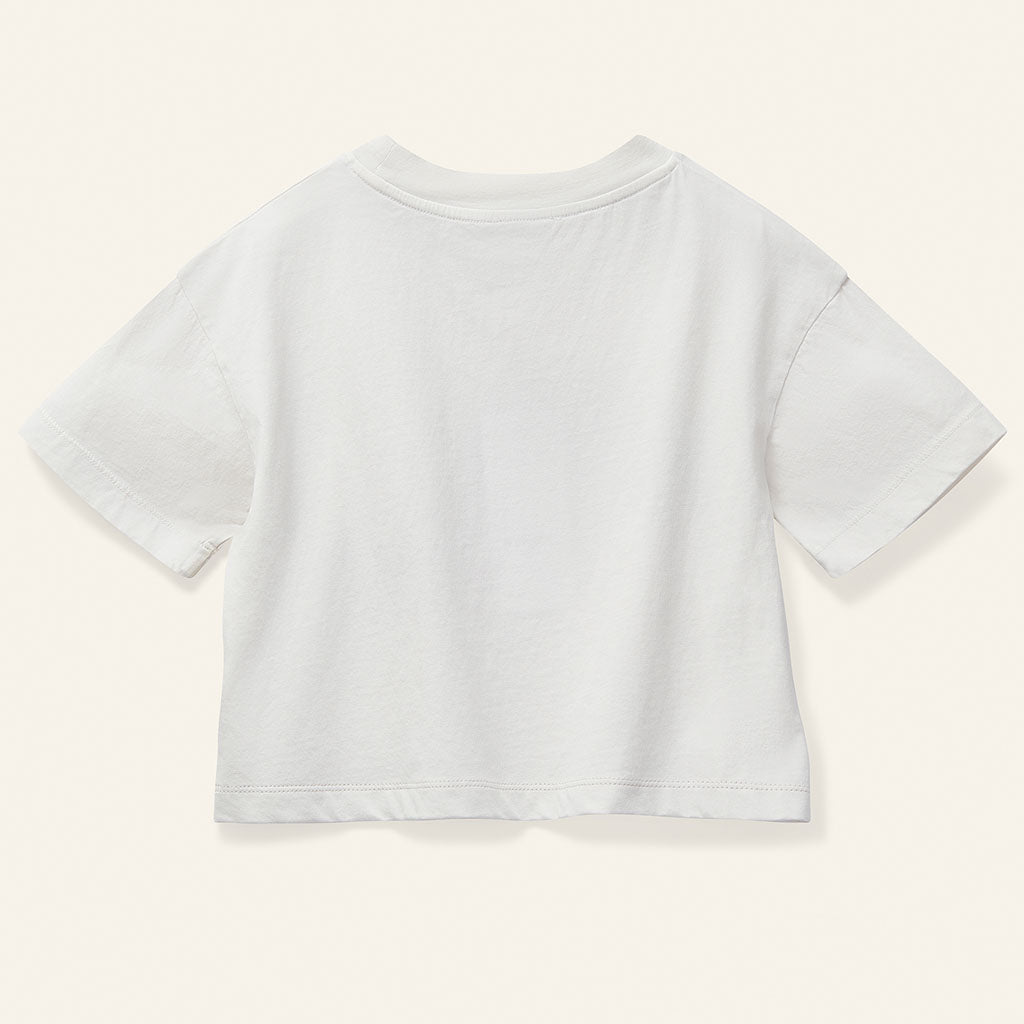 Tee Crop Kite Blown Away Ecru