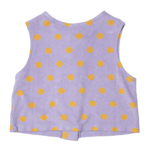 Top Snap Lilac Dot